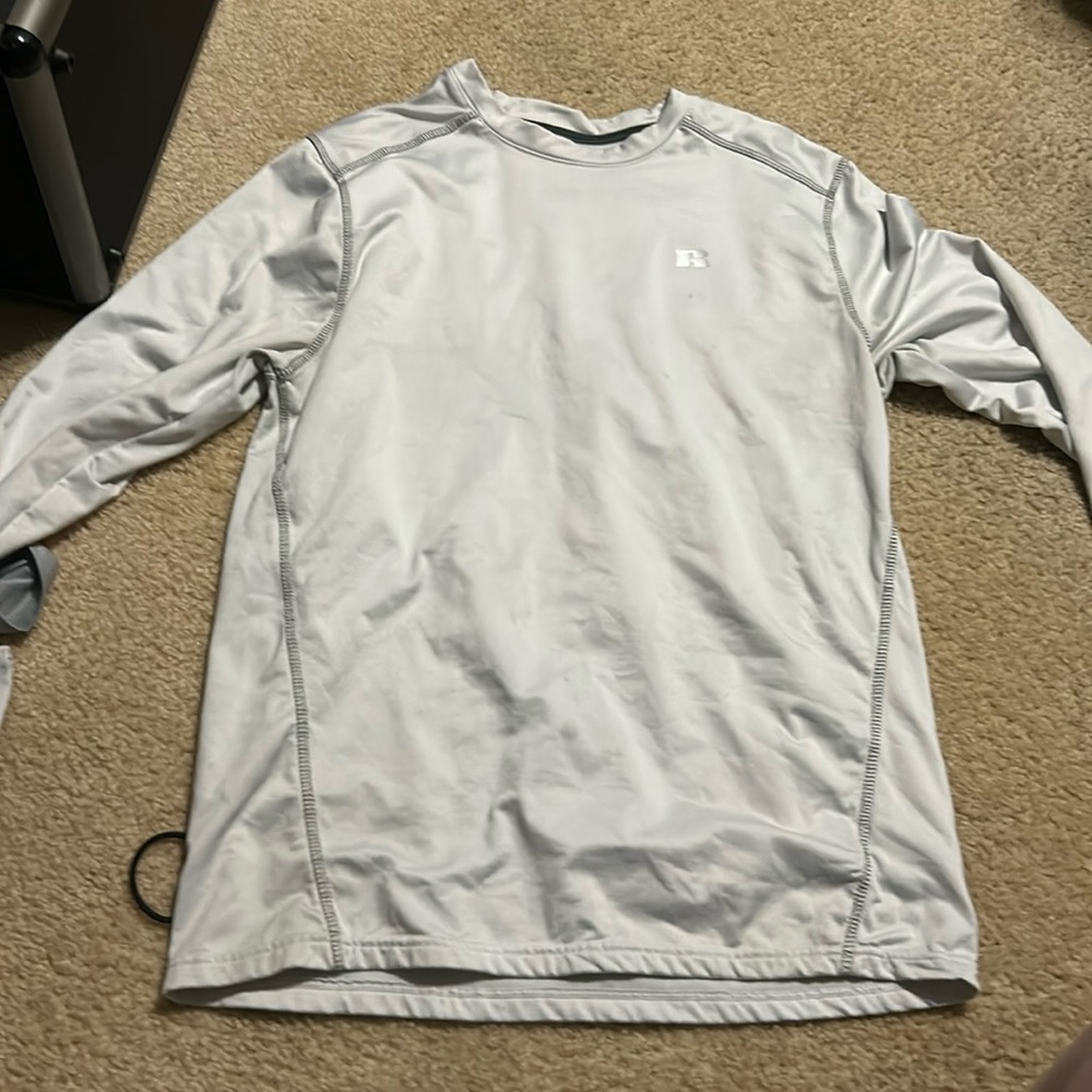 Plain white tee